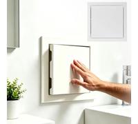Trappe d'accès en métal blanc - Panneau de porte d'inspection au plafond pour un entretien facile, idéal pour un usage résidentiel et commercial, solution d'accès durable et pratique