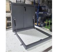 Trappe de Toit en Acier zingué Durable, Porte d'accès Plate et résistante aux intempéries (76 x 96,5 cm) pour Une Protection et Une sécurité durables.