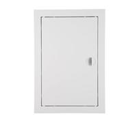 Trappe de Visite 20x25cm, pour Inspection - en Plastique, pour Inspection, Montage Horizontal et Vertical - Blanc, avec Cadre, ADGO