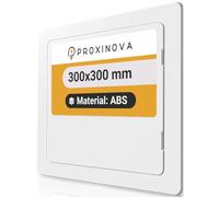 Trappe de Visite 300x300 mm pour Plafond - Panneau d’Accès pour Regard Compteur d’Eau, Comble, Baignoire et Boîtes à Fusibles - Dissimule les Câbles et les Tuyaux
