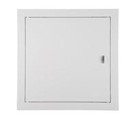 Trappe de Visite 30x30cm, pour Inspection - en Plastique, pour Inspection, Montage Horizontal et Vertical - Blanc, avec Cadre, ADGO