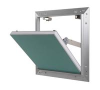 Trappe de visite alu hydro Semin - 200 mm x 200 mm - ouverture poussez-lâchez - pièces humides - accès aux gaines techniques
