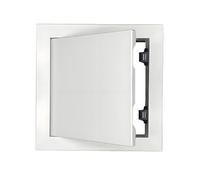 Trappe de Visite Carré Ou Rectangulaire Panneau D'Inspection pour Systèmes de Ventilation Rabat de Révision, Métal Blanc Porte D'Inspection pour Placo Plafond Mur Gaine Technique(Blanc,245x390mm)