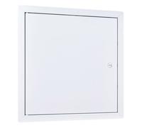 Trappe de visite - DUOKU - 9.03.S008.2343A - Acier galvanisé SECC 0 8 mm - Découpe 315x315 mm - Finition blanche mate