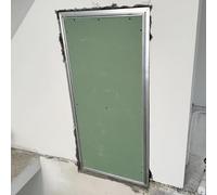 Trappe de Visite Panneau D'accès en Plaques de Plâtre avec Cadre Métallique, Porte D'accès Cachée à Loquet Sans Poignée, Trappe D'accès à Peindre Couvercle de Trou de Service Mural(28x39in(700x1000mm)