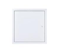 Trappe de Visite Panneau d'Accès Placo 34x34 cm Acier Galvanisé Blanc
