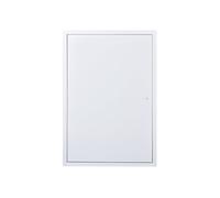 VEVOR Trappe de Visite 64x44 cm, Panneau d'Accès pour Cloisons Sèches Placo en Acier Galvanisé, pour Plafond Plomberie et Électricité, Trappe de Maintenance Dimensions de Découpe 42x62 cm, Blanc