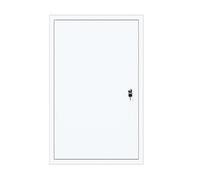 Trappe De Visite Panneau D'accès Pour Cloison Sèche, Porte D'inspection En Aluminium Blanc,avec Serrure Et Clé 300x300mm 810x1220mm Couvercle De Trappe D'accès Pour Plomberie(W860xH1020mm)