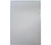 Trappe de visite Softline 600x1000mm blanc "The White Edition" serrure batteuse arrée pour pose en cloison ou au plafond