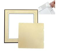 Trappe d'inspection autocollante pour carrelage sans perçage avec couvercle amovible en plastique 150 x 200 mm - Installation facile, idéale pour l'accès aux tuyaux