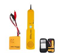 Traqueur et testeur de câble électrique RJ11 - Détecteur de câbles avec générateur de tonalité et sonde de recherche - Multi-usage, anti-interférence, réglage du volume, test de continuité et localisa