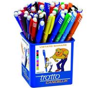 Tratto 826500 stylo à bille Noir, Bleu, Vert, Rouge 50 pièce(s)