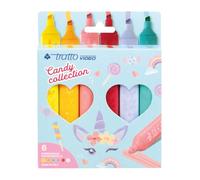 Tratto F858006 marqueur 6 pièce(s) Couleurs assorties
