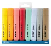 Tratto Video Pastel Pastel Lot de 8 surligneurs Multicolore