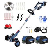 Traumheim Coupe-Bordures sans Fil 5 en 1, Brushless 900W, Dresse-Bordures | Moteur Brushless, anti-surchauffe, sans entretien, ergonomique, accessoires disponibles, 36 mois service qualité + échange