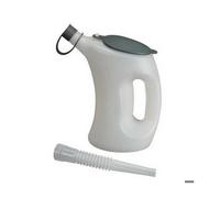 Tasse à mesurer avec couvercle - FLA-PE, transparent, 1 litre