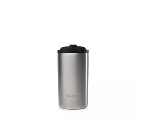 TRAVEL MUG isotherme double paroi en Inox Qwetch 350ml Inox brossé