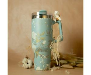 Travel mug milano 1200ml isotherme - couvercle amovible et paille