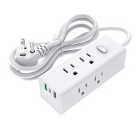 Travel Plug Adapter Universal Portable - Worldwide Charging Outlet Portable | Portable Power Strip for International Conferences Business | Trips Hotel Stays Office Vacation Travel Plug Adapter Universal