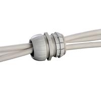 Traversée de cloison pour câble 10x7mm