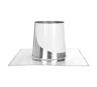 Traversée de toit plat conique avec larmier - double paroi - TEC-DW-Classic 150mm