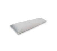 Traversin Mémoire de forme Bamboo - Housse bambou lavable - 13 cm d'épaisseur - 135x35 cm