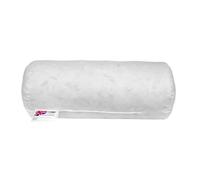 Traversin - HOMESCAPES - 45 x 20 cm - Garnissage en plumes de canard - Hypoallergénique - Anti acariens