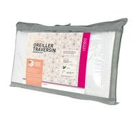 Traversin plat 135x35 cm ASCONA mousse à mémoire de forme viscosoja