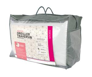 Traversin plat 150x35 cm ASCONA mousse à mémoire de forme visco