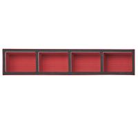 Tray Foamx4 tray vide avec 4 compartiments Teng Tools TEX02
