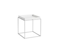 Tray Table basse moyen Blanc/Silicone