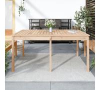 Traylux Table de jardin, 159,5 x 82,5 x 76 cm, en pin massif, pour terrasse, balcon, jardin, extérieur, ronde, rectangulaire, ovale, pliante, table d'appoint, table à manger