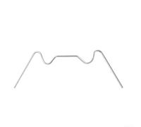Trayneel Lot de 100 clips en acier inoxydable 304 pour vitrage de serre - Fixations antirouille pour remplacement des vitres et entretien de routine - Convient pour cadre en aluminium et serre