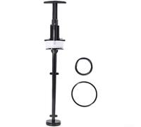 Trayneel SPUNKY Ensemble de biellette de direction pour valve de piscine coulissante en PVC de 5 cm pour piscine et spa Kit de rechange avec anneaux en caoutchouc Graisse en silicone Noir 5 pièces
