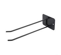 Trayneel Support mural en métal pour outils de jardin, porte-outils de garage, peut contenir pelles, râteaux, balais, outils à long manche, économiseur d'espace, support d'équipement de cour résistant