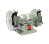 Treeisland Mini ponceuse 250 W double ponceuse de table pour affûtage | Ponceuse double compacte de 250 W pour aiguiser et polir les couteaux, les forets et les ciseaux. Idéal pour les loisirs et