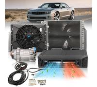 Treeligo Climatiseur Électrique 12V Chaud/Froid Universel pour Véhicules - Kit de Système de Climatisation Automobile Nouvelle Génération pour Stationnement