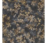 Erismann Papier peint Ocre jaune moutarde – Métallique pailleté, géométrique et floral