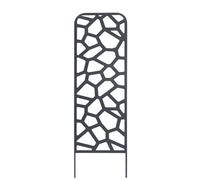 Treillis à planter - NORTENE - STONE - Métal - 0 33 x 1 20 m - Ardoise