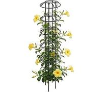 Treillis de Jardin Durable - Fruits en métal antirouille | For plantes grimpantes | Supports en forme de parapluie for Gel-somino,(110 cm)
