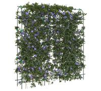 Treillis de jardin en forme de U - vidaXL - Vert - Acier avec revêtement PE - 181x31x182,5 cm - Filet 4x1,8 m