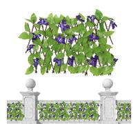 Treillis de jardin extensible | Panneau de clôture en osier | Grille de