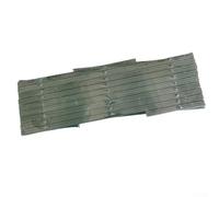 Treillis de jardin extensible vert et grille de support en PVC pour plantes - Clôture murale réglable pour roses et vignes - Panneau de barrière pour parterre de fleurs d'extérieur, 1,8 m x 30 cm (1