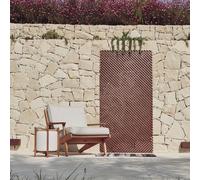 Treillis décoratif LOP brun 1 x 2 m - osier semi-synthétique - maille 18 mm