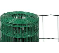 Treillis EUROPLAST 1, 1250/100x50/2,20 mm, vert, RAL 6005, Zn+PVC, de clôture, pack de 25 m