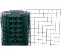 Treillis EUROPLAST 3, 1250/50x50/2,20 mm, vert, RAL 6005, Zn+PVC, de clôture, pack de 25 m