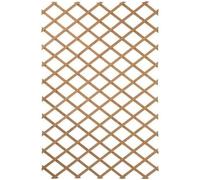 Outside Living Industries Treillis Croisillon Extensible en Bois Brut 100x200cm