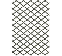 Treillis extensible - NATURE - Bois - 200 x 100 cm - Vert - Avec set de fixation