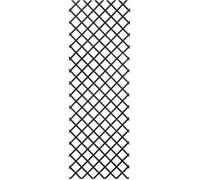 Treillis extensible - NATURE - Bois - 300 x 100 cm - Anthracite - Avec set de fixation