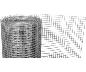 Treillis GARDEN ZN, 1000/6,3x6,3/0,8 mm, a mailles carrées, de jardin, d'élevage, rouleau de 25 m